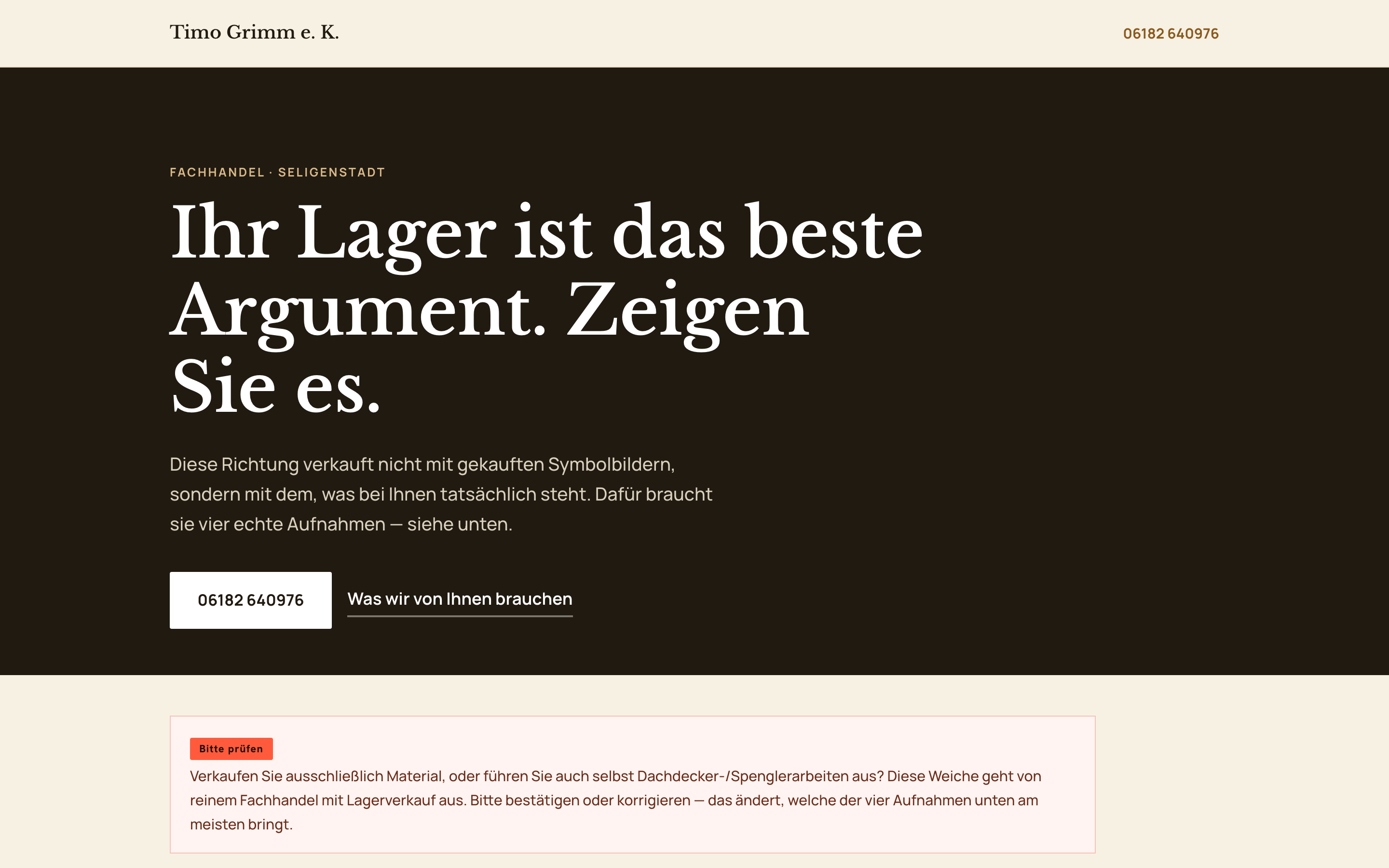 Weiche C am Rechner